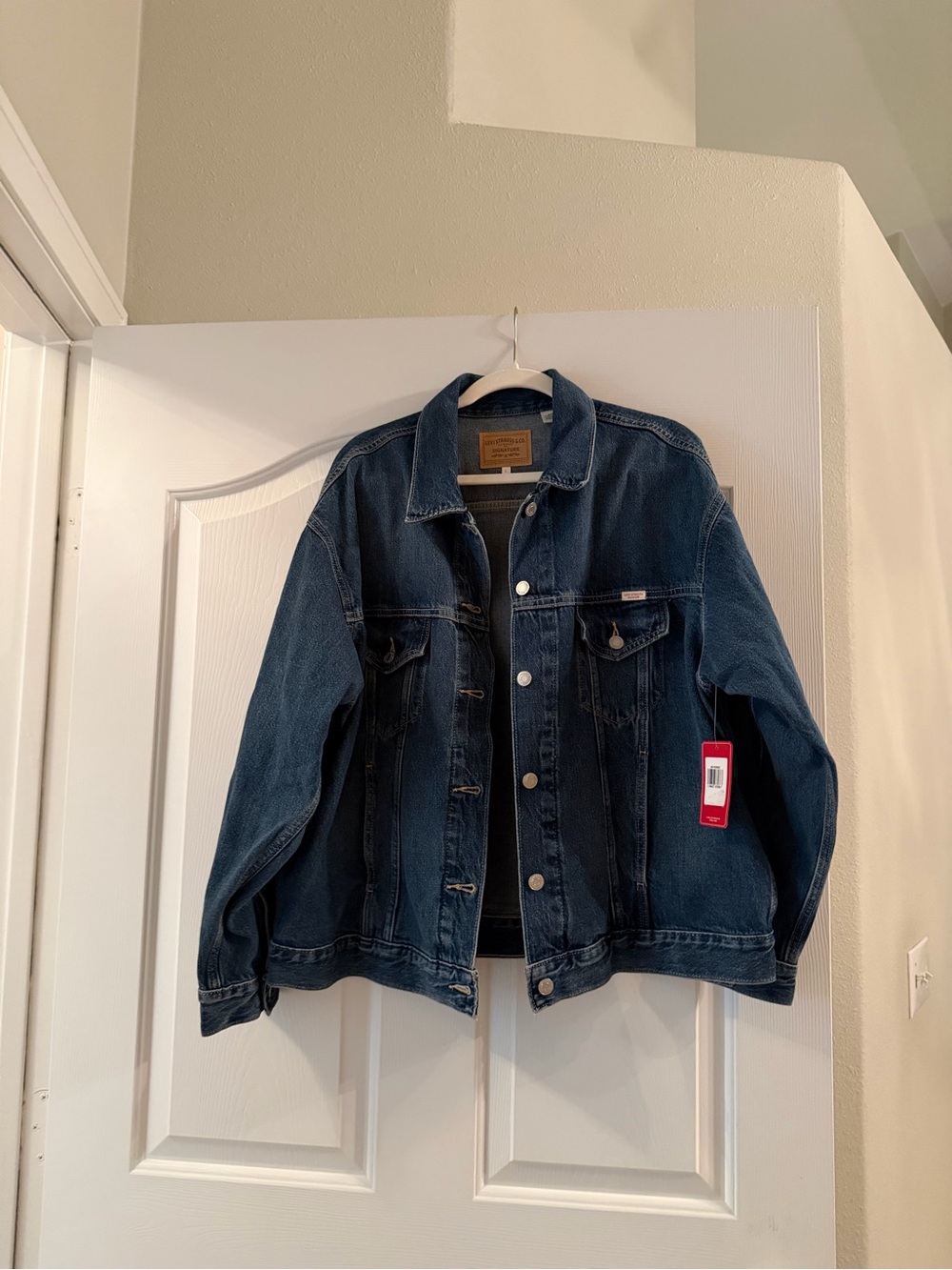 Signature by Levi Strauss Dark Blue Denim Jacket